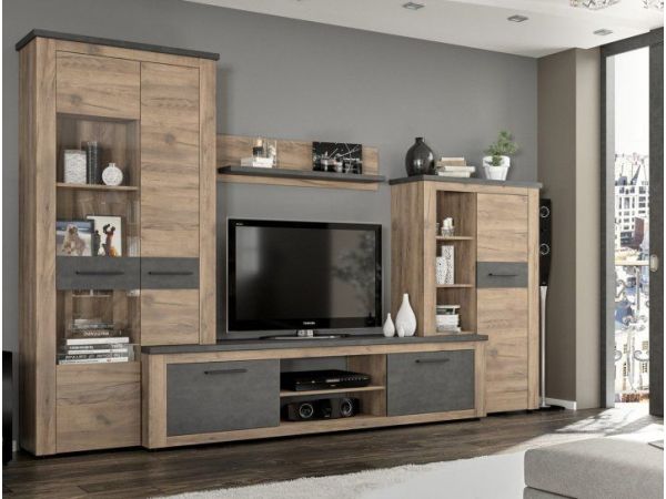 Стінка у вітальню Монтреал Мебель Сервіс