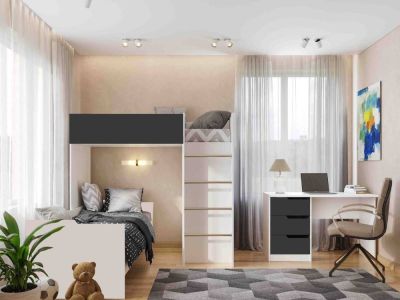 Кровать-чердак BED ROOM №3 Viorina-Deko