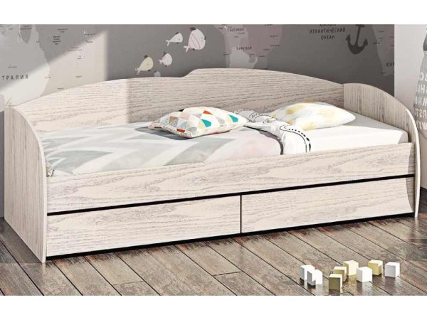 Кровать односпальная с ящиками К-117 Комфорт мебель