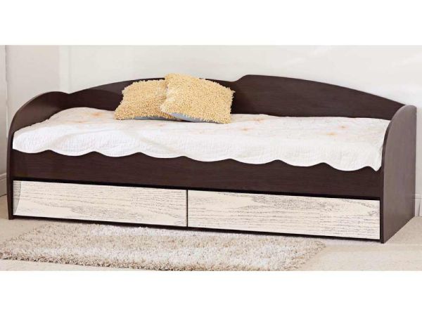 Ліжко односпальне з шухлядами До-117 Комфорт меблі