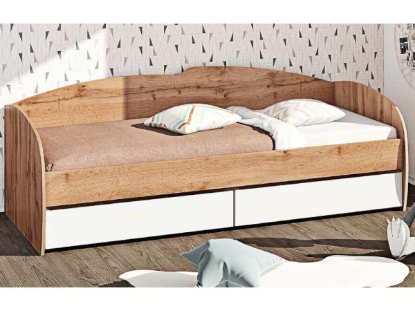 Кровать односпальная с ящиками К-117 Комфорт мебель
