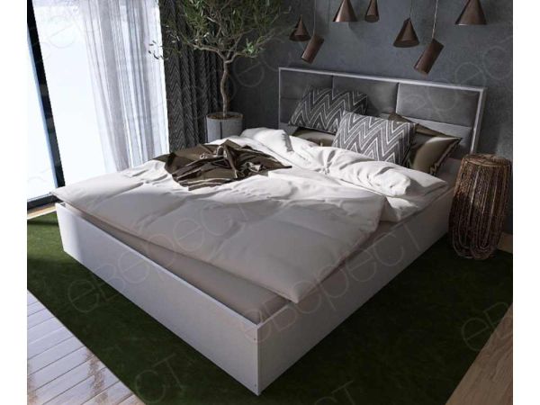 Ліжко з м'яким узголів'ям Лайт Еверест