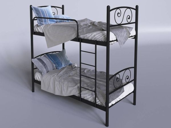 Кровать двухъярусная металлическая Виола Tenero