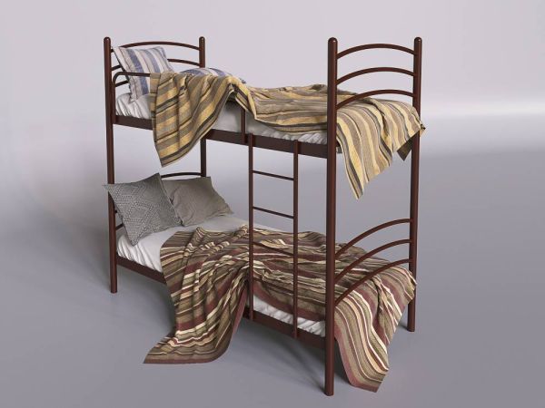 Кровать двухъярусная металлическая Маранта Tenero