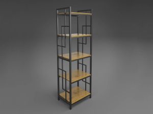 Стеллаж металлический 5-ти полочный Брайтон Tenero
