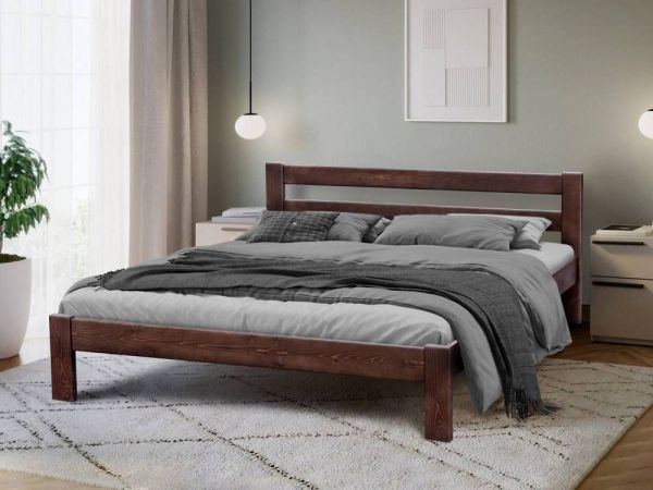 Ліжко дерев'яне Агат МІКС-меблі