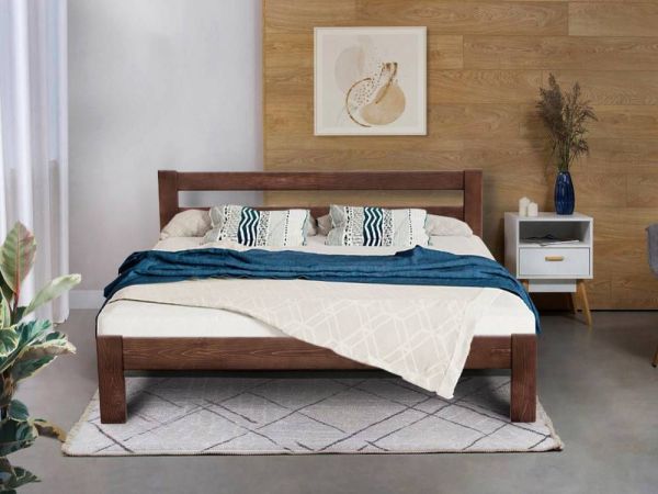 Ліжко дерев'яне Агат МІКС-меблі