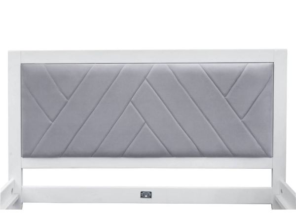 Ліжко дерев'яне Аксіома МІКС-меблі з м'яким узголів'ям