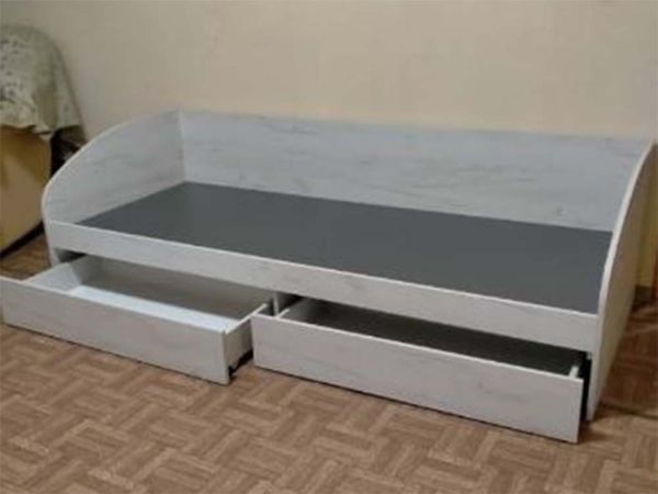 Кровать односпальная с ящиками Брайт Мастер Форм