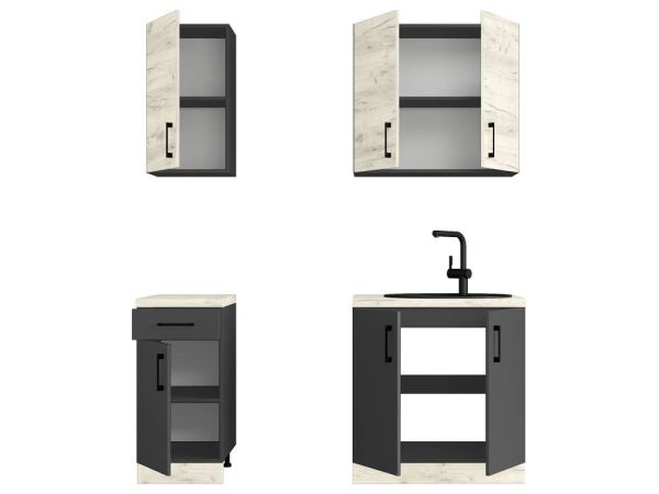 Кухня модульная Оптима К1 1,0 м Эверест