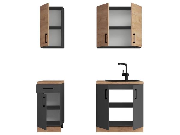 Кухня модульная Оптима К1 1,0 м Эверест