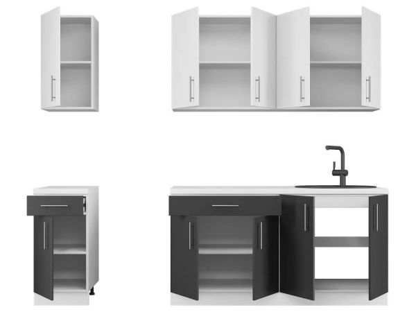 Кухня модульна Оптима К3 2 м Еверест