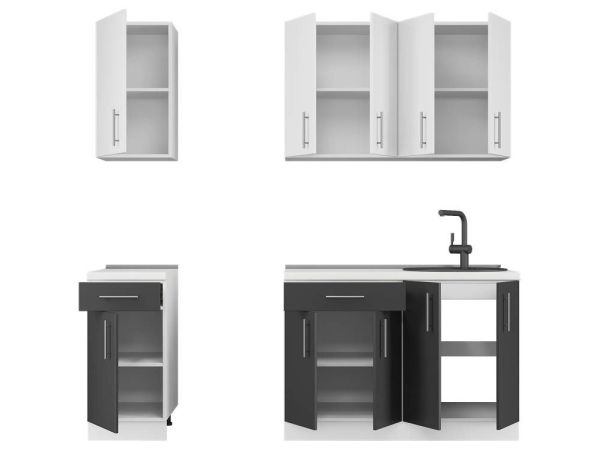 Кухня модульная Оптима К4 1,6 м Эверест