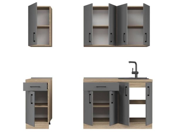 Кухня модульная Оптима К4 1,6 м Эверест