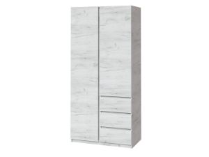 Шкаф двухдверный с ящиками Брайт 1000 Мастер Форм 2