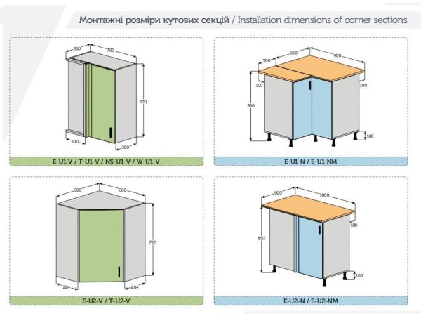 Кухня модульна Аліса Пехотін