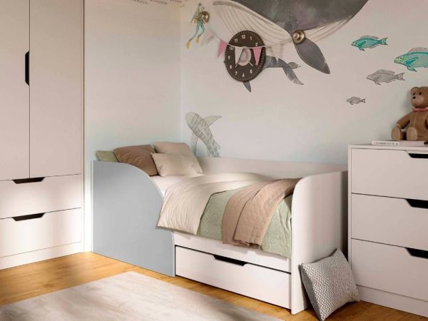 Кровать детская с ящиком Токио Viorina-Deko