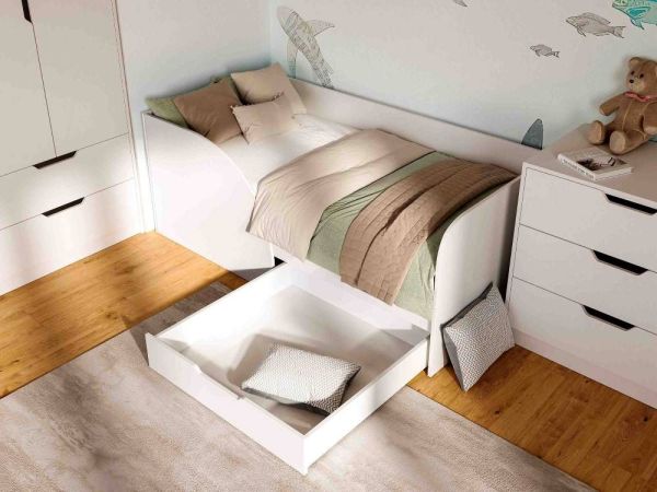 Кровать детская с ящиком Токио Viorina-Deko