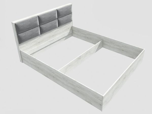 Ліжко з м'яким узголів'ям Лайт Еверест ### - краща ціна в VoV.Furniture. Доставка в Київ, Львів, Ужгород, Полтаву, Житомир