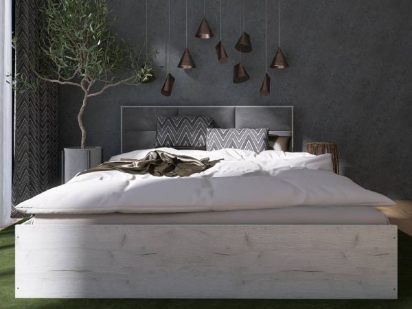 Ліжко з м'яким узголів'ям Лайт Еверест ### - краща ціна в VoV.Furniture. Доставка в Київ, Львів, Ужгород, Полтаву, Житомир
