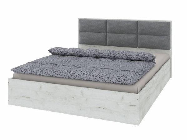 Ліжко з м'яким узголів'ям Лайт Еверест ### - краща ціна в VoV.Furniture. Доставка в Київ, Львів, Ужгород, Полтаву, Житомир