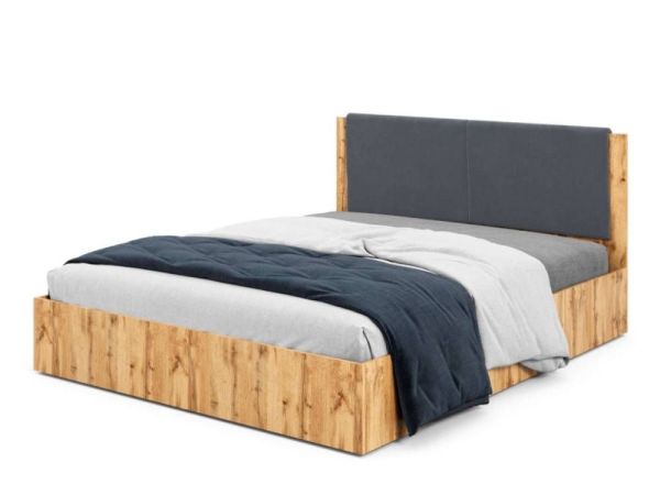 Кровать с мягким изголовьем Helena Viorina-Deko