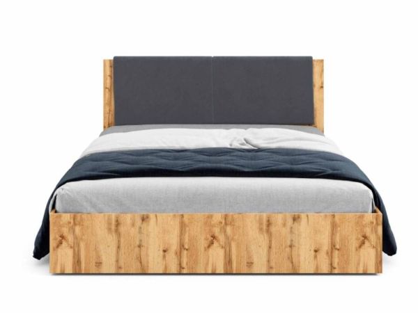 Кровать с мягким изголовьем Helena Viorina-Deko