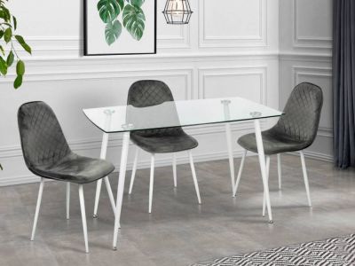 Стіл обідній скляний Грейс МІКС-мебелі ### - краща ціна в VoV.Furniture. Доставка в Київ, Львів, Ужгород, Полтаву, Житомир