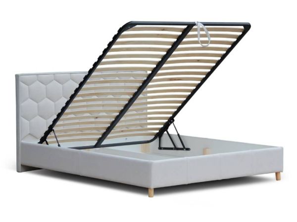 Кровать двуспальная Миннесота Берегиня с подъемным механизмом