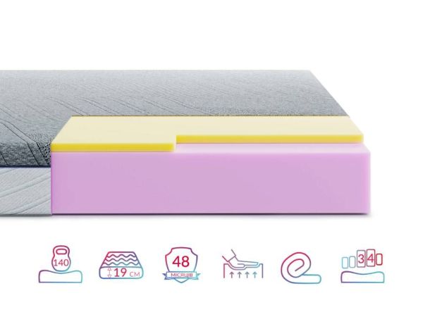 Матрац безпружинний Bellagio Piano Highfoam