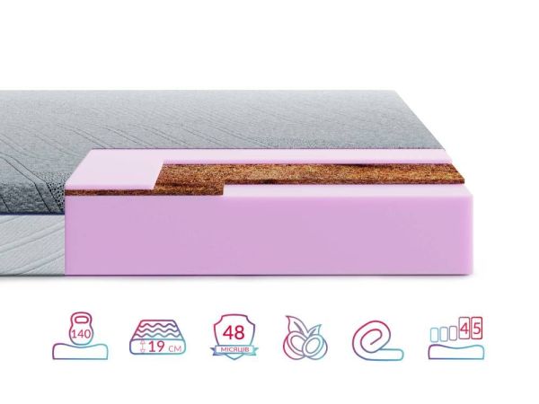 Матрас беспружинный Bellagio Primo Highfoam