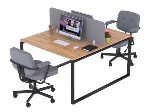 Стіл письмовий здвоєнний ND2-120x140 Loft Design