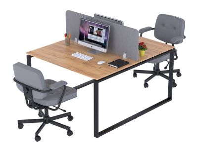 Стол письменный двойной ND2-120x140 Loft Design