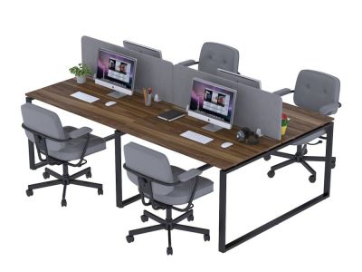 Стол письменный на 4 места ND4-240x140 Loft Design