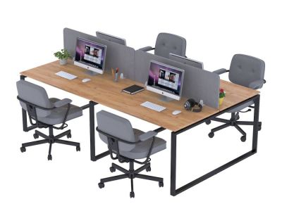 Стол письменный на 4 места ND4-240x140 Loft Design