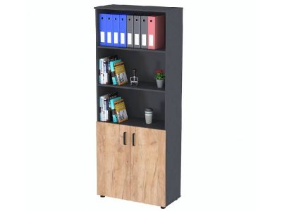 Стеллаж офисный с полками NT5-80-2MD Loft Design