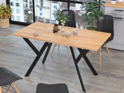 Стол обеденный металлический Ишла Loft Design