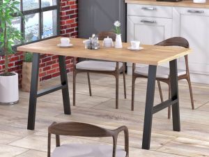 Стіл обідній металевий Атлант Loft Design