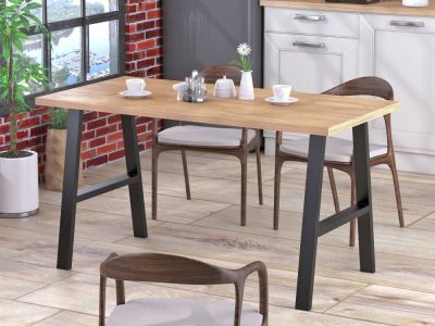 Стол обеденный металлический Атлант Loft Design