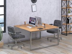 Стіл письмовий здвоєнний Q-140 Loft Design