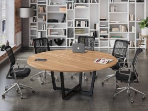 Стол круглый для переговоров D-2000 Loft Design
