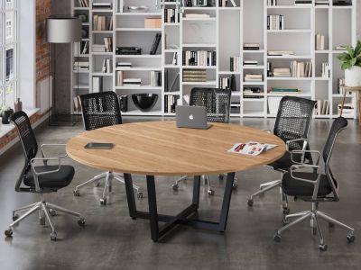 Стол круглый для переговоров D-2000 Loft Design