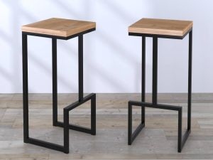 Стул барный металлический BS-3 Loft Desing