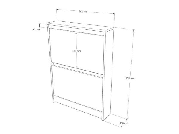Тумба для взуття Сіті Еверест