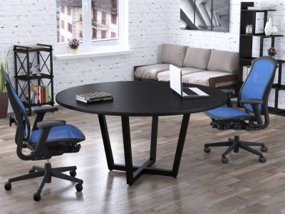 Стіл круглий для переговорів D-1600 Loft Design
