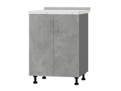 Тумба кухонная нижняя для мойки Н84-600 Оптима Эверест