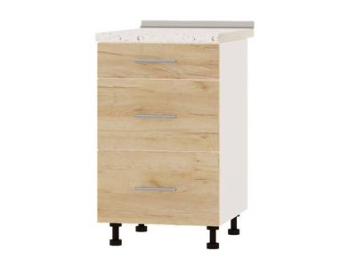 Тумба кухонна нижня з шухлядами Н87-500 Оптима Еверест Тумба кухонна нижня з шухлядами Н87-500 Оптима Еверест