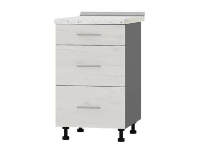 Тумба кухонна нижня з шухлядами Н87-500 Оптима Еверест Тумба кухонна нижня з шухлядами Н87-500 Оптима Еверест