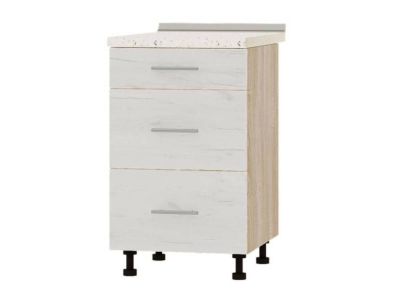 Тумба кухонна нижня з шухлядами Н87-500 Оптима Еверест Тумба кухонна нижня з шухлядами Н87-500 Оптима Еверест