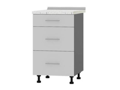 Тумба кухонна нижня з шухлядами Н87-500 Оптима Еверест Тумба кухонна нижня з шухлядами Н87-500 Оптима Еверест